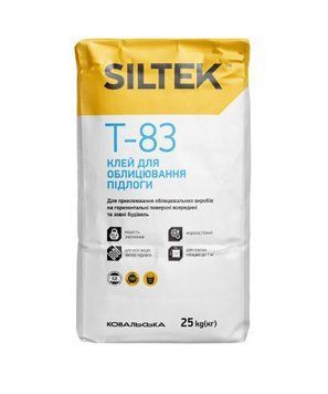 Siltek T-83 Клей для облицювання підлоги 13,000,230 фото