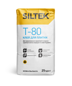 Siltek T-80 Клей для плитки 13,000,226 фото